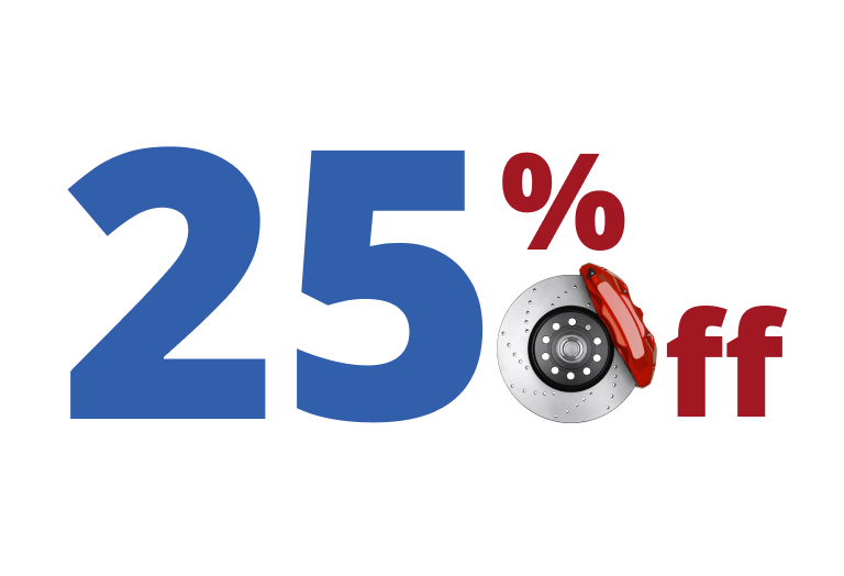 25% Off a full service